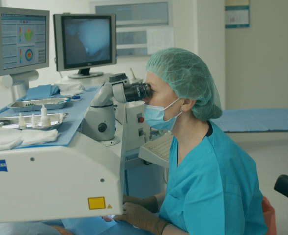 Laser correction of vision defects