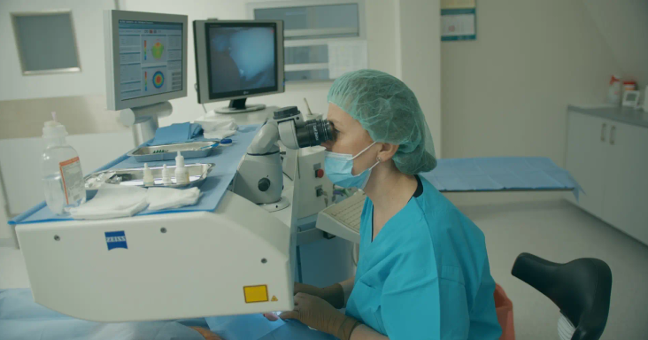 Laser correction of vision defects